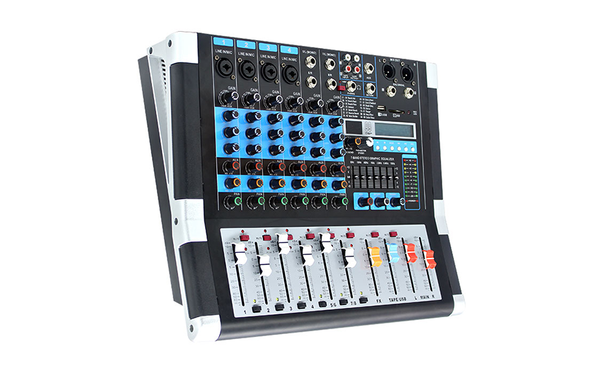 调音台 DMA800（8路带功放2x500w）